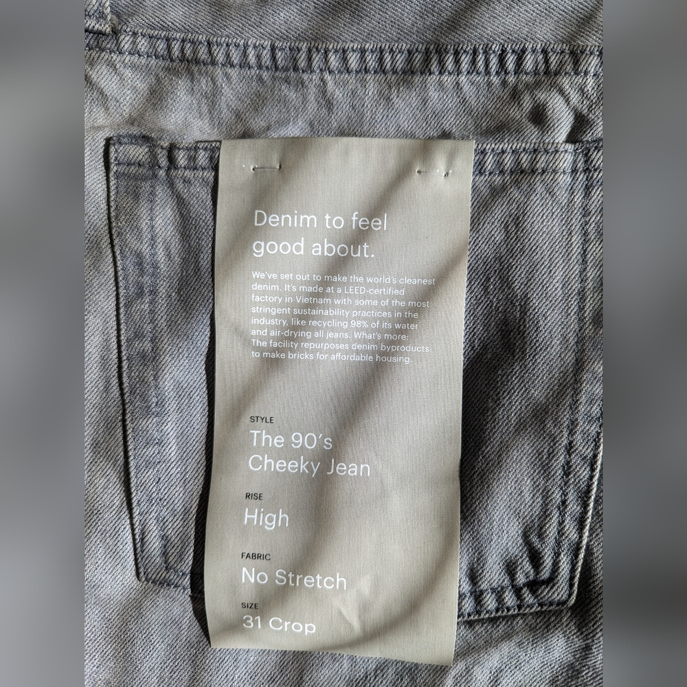Everlane Crop Jean